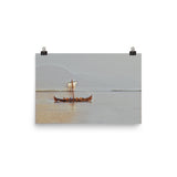 VIKING SHIP (Canvas-like) Photo paper poster