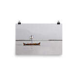 VIKING SHIP (Bold) Photo paper poster