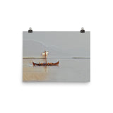VIKING SHIP (Canvas-like) Photo paper poster