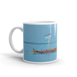 VIKING SHIP (Mosaic Blue) Coffee & Tea Mug