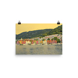 BRYGGEN Photo paper poster