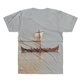 VIKING SHIP (Vintage) Sublimation men’s crewneck t-shirt