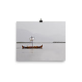 VIKING SHIP (Bold) Photo paper poster