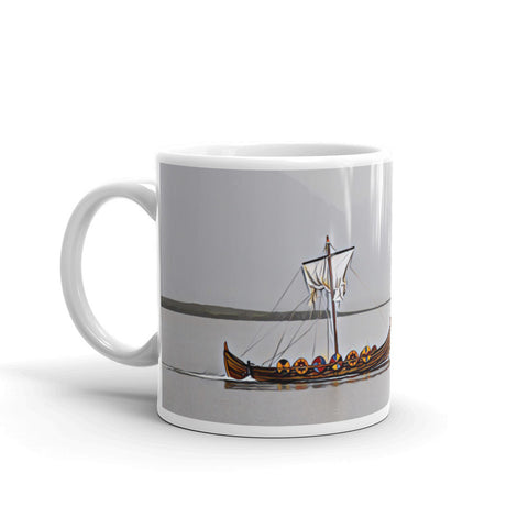 VIKING SHIP (Bold) Coffee & Tea Mug