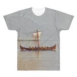 VIKING SHIP (Vintage) Sublimation men’s crewneck t-shirt